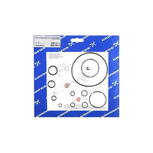 Pump Repair Parts- Kit, maint.Cl2/111-102/FKM/TFM1700, Dosing Pumps.